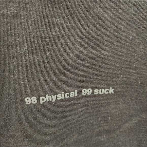 Nine Inch Nails Unisex Broken Midweight Zip-Up Hoodie Sweatshirt Black Small - Picture 7 of 9